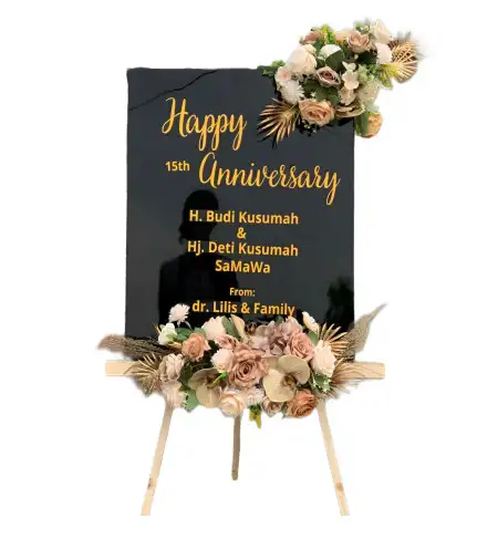 Papan Bunga Akrilik Jelai Hulu