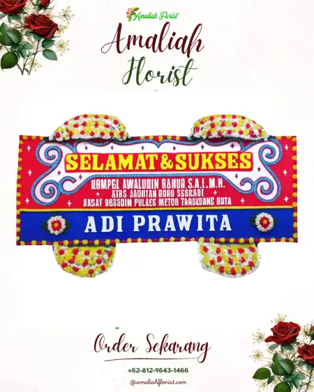 Papan Bunga Ucapan Selamat Jelai Hulu
